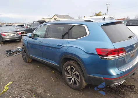 2021 Volkswagen Atlas 3.6L V6 Sel Premium from USA, damaged, VIN 1V2TR2CA7MC526311